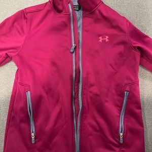 Under armor girls jacket size youth large